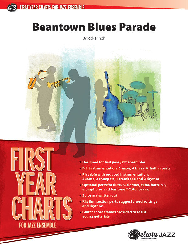 Beantown Blues Parade: 1st F Horn Sheet Music Preview