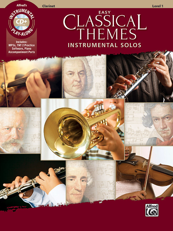Easy Classical Themes Instrumental Solos Cover Image