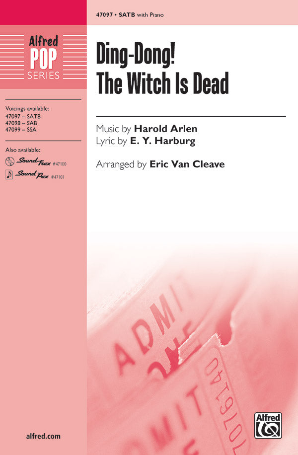 Ding-Dong! The Witch Is Dead Sheet Music Preview