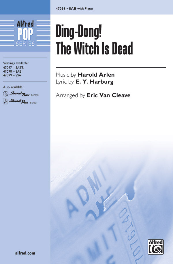 Ding-Dong! The Witch Is Dead Sheet Music Preview