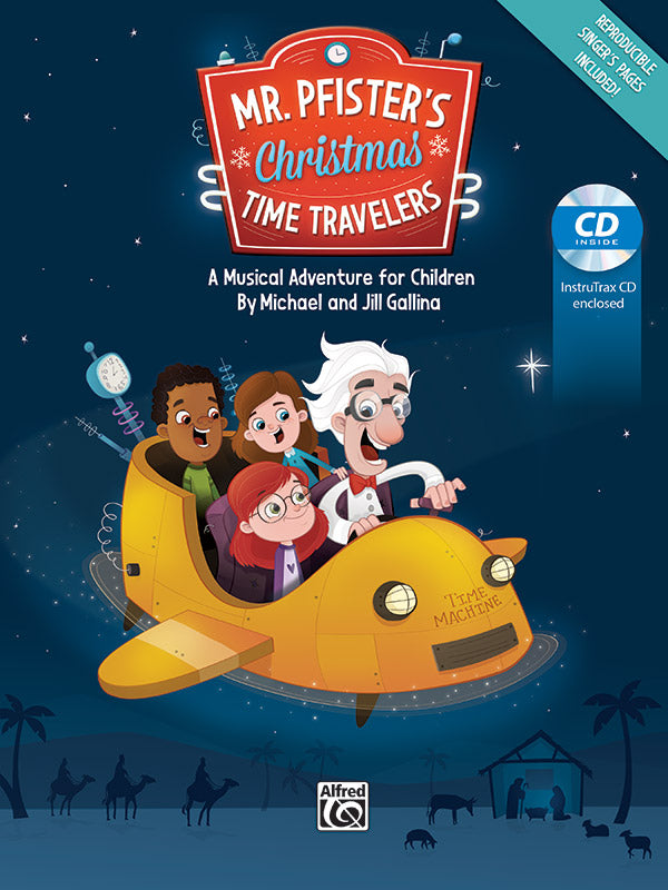 Mr. Pfister's Christmas Time Travelers Cover Image