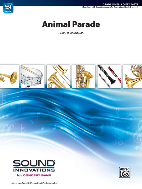 Animal Parade: Bb Educational Pack Sheet Music Preview