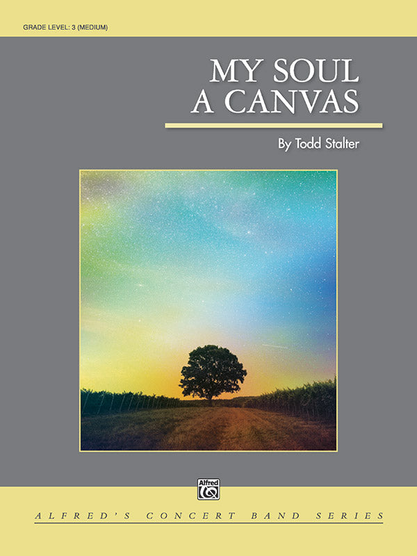 My Soul a Canvas: 3rd B-flat Clarinet Sheet Music Preview