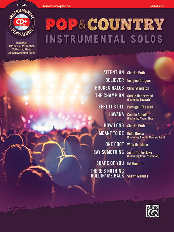 Pop & Country Instrumental Solos Cover Image