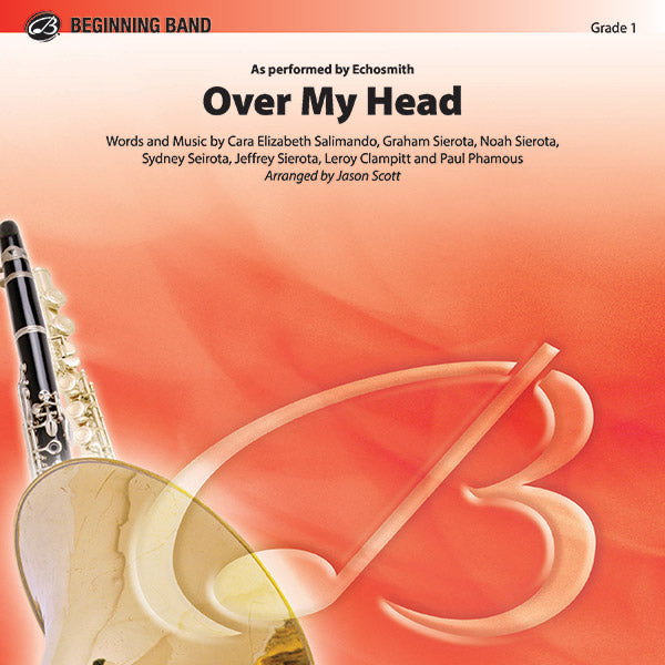 Over My Head Sheet Music Preview