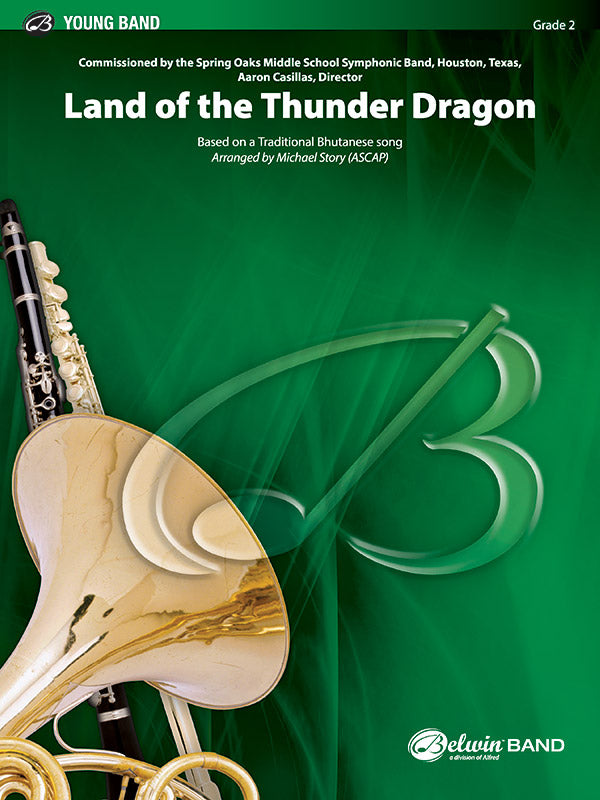 Land of the Thunder Dragon: Baritone B.C. Sheet Music Preview