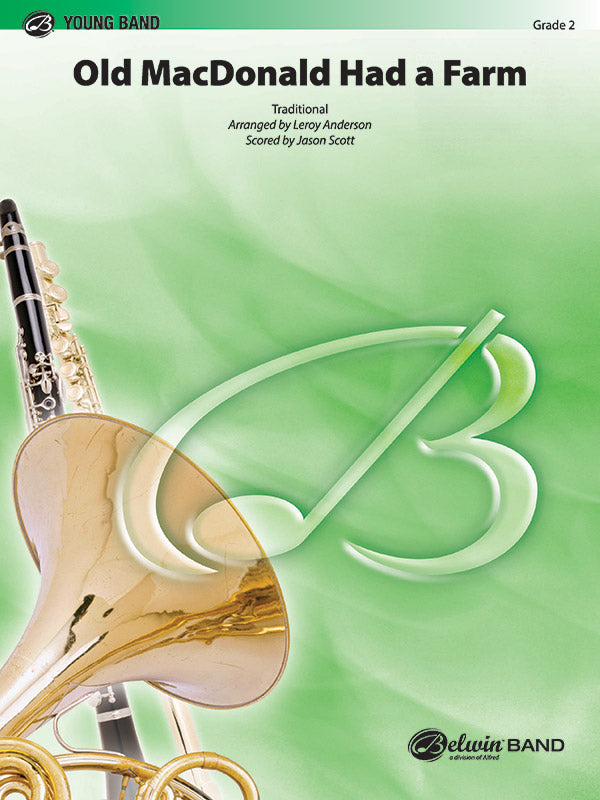 Old MacDonald Had a Farm: E-flat Alto Saxophone Sheet Music Preview