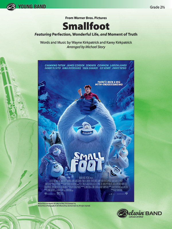 Smallfoot: 1st Percussion Sheet Music Preview