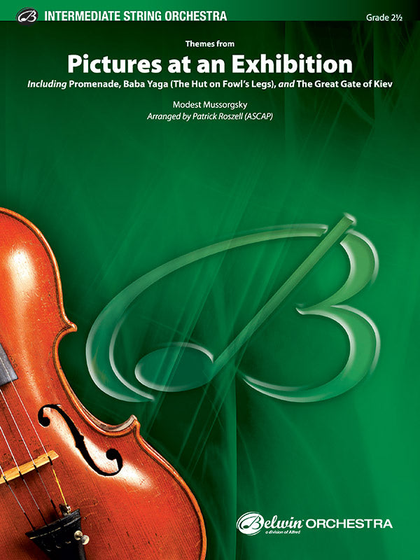 Themes from Pictures at an Exhibition: Piano Accompaniment Sheet Music Preview