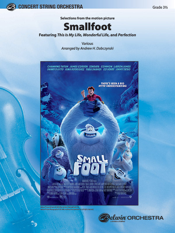 Smallfoot: Viola Sheet Music Preview