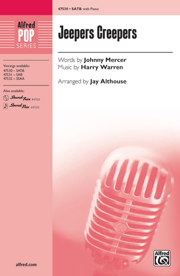 Jeepers Creepers Sheet Music Preview