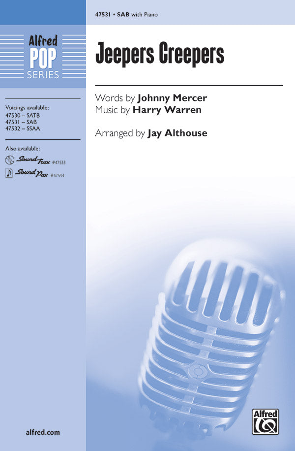 Jeepers Creepers Sheet Music Preview