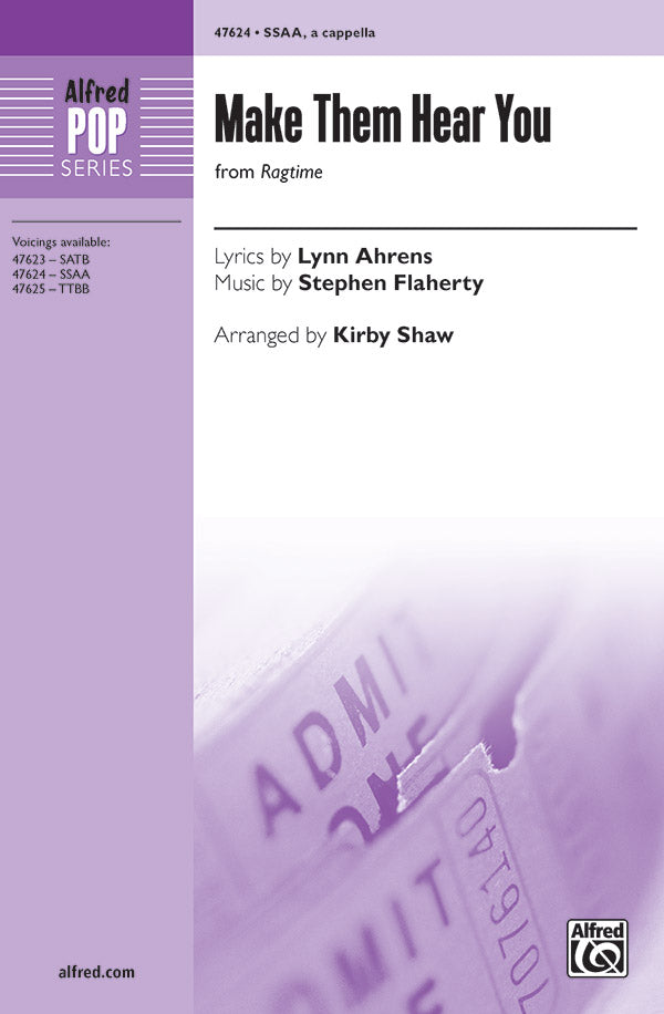 Make Them Hear You Sheet Music Preview