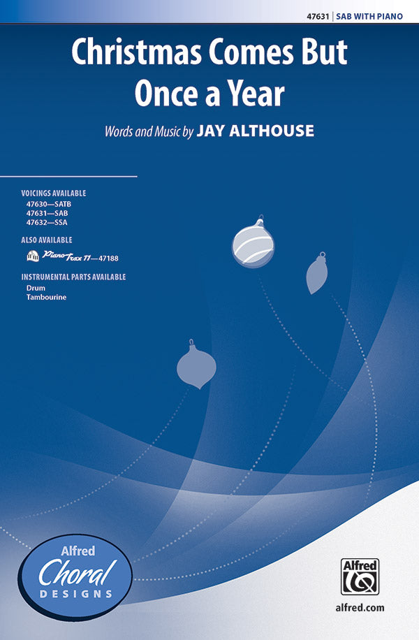 Christmas Comes But Once a Year Sheet Music Preview