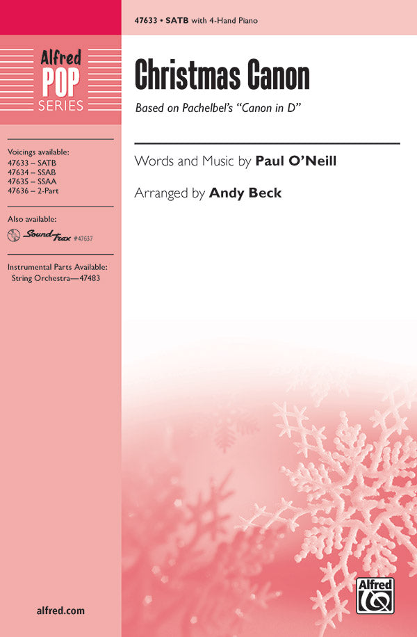 Christmas Canon Sheet Music Preview