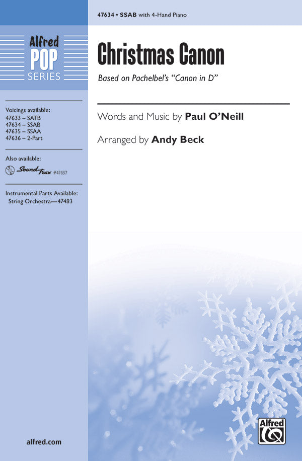 Christmas Canon Sheet Music Preview