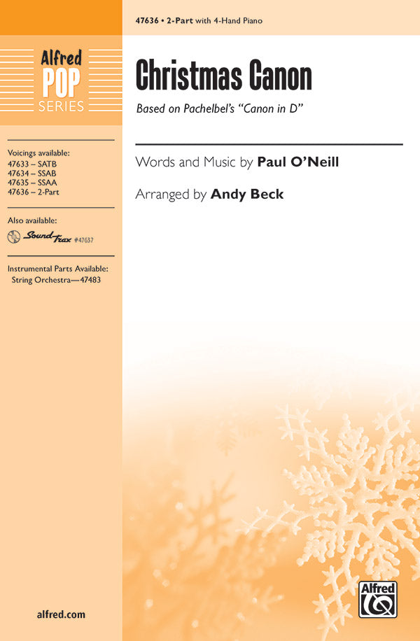 Christmas Canon Sheet Music Preview