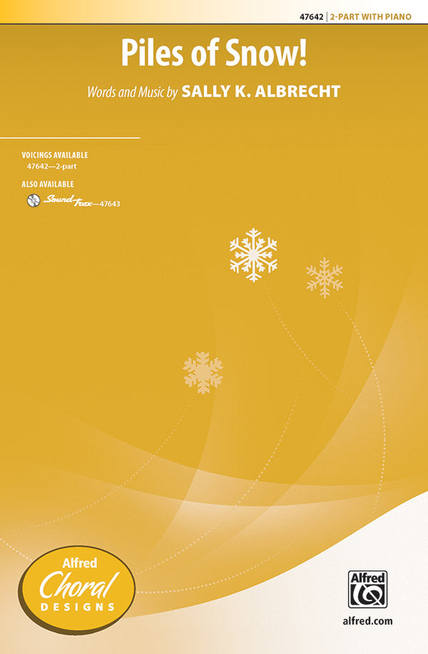 Piles of Snow! Sheet Music Preview