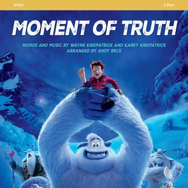 Moment of Truth Sheet Music Preview