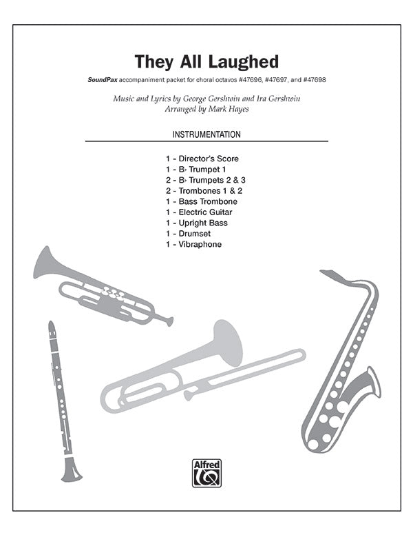 They All Laughed Sheet Music Preview