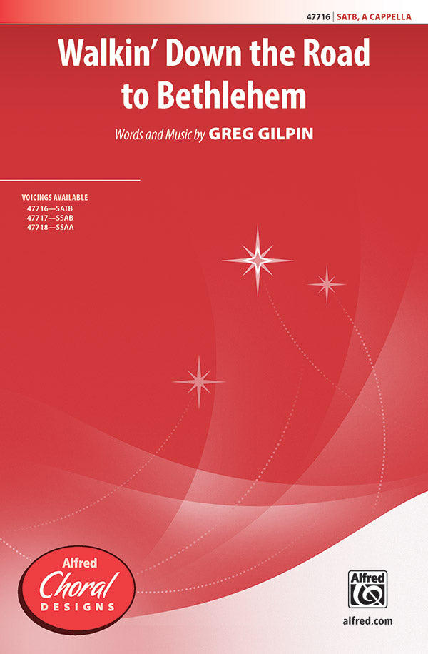 Walkin' Down the Road to Bethlehem Sheet Music Preview
