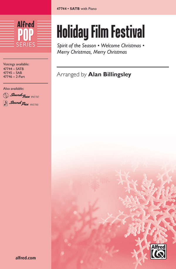 Holiday Film Festival Sheet Music Preview