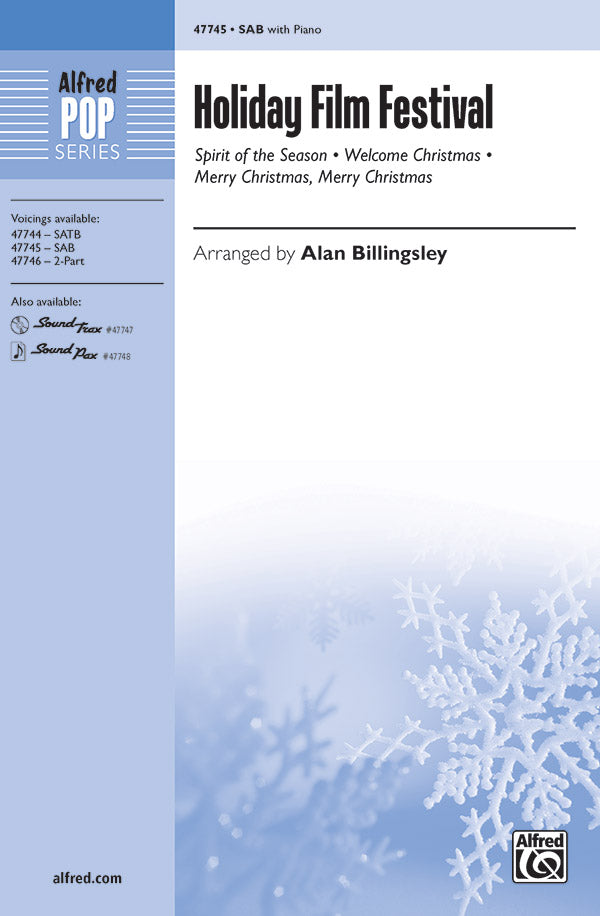 Holiday Film Festival Sheet Music Preview
