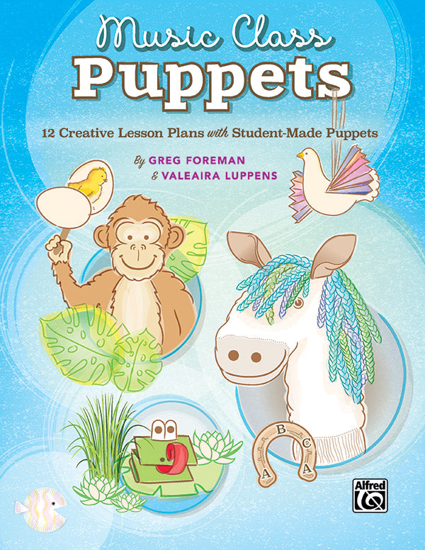 Music Class Puppets Cover Image
