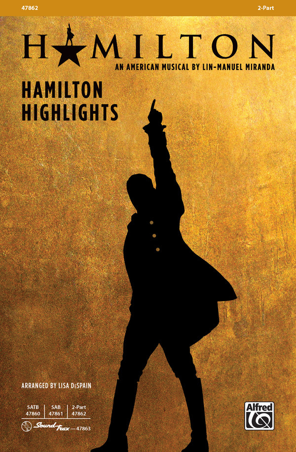Hamilton Highlights Sheet Music Preview