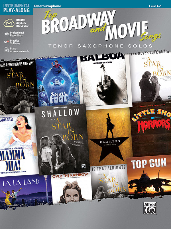 Top Broadway and Movie Songs Cover Image
