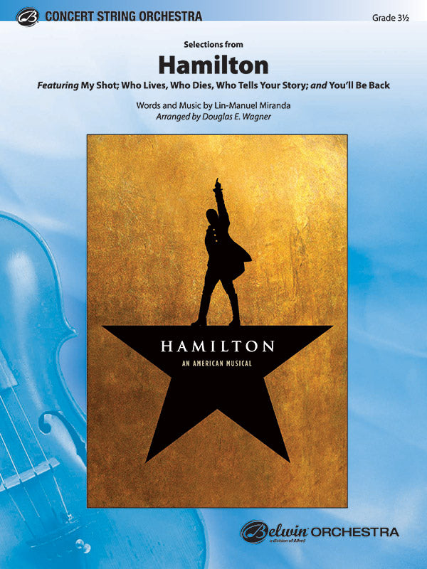 Selections from Hamilton Sheet Music Preview