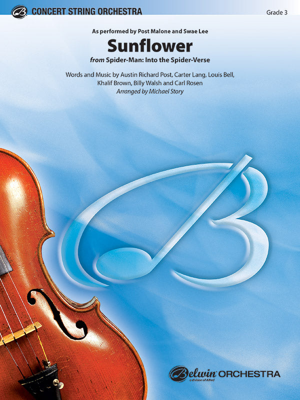 Sunflower Sheet Music Preview