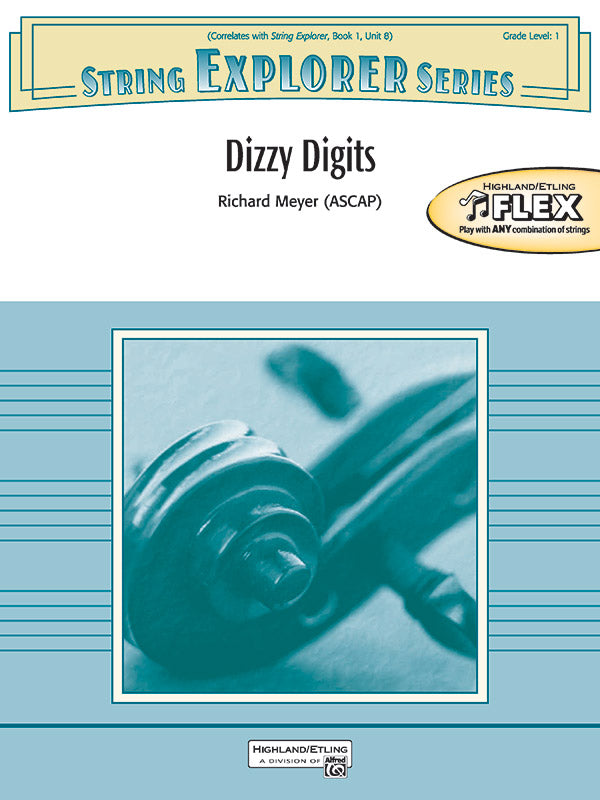 Dizzy Digits: Viola Sheet Music Preview
