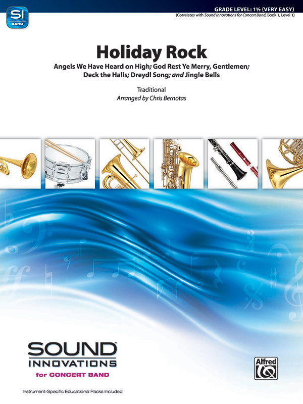 Holiday Rock: E-flat Baritone Saxophone Sheet Music Preview