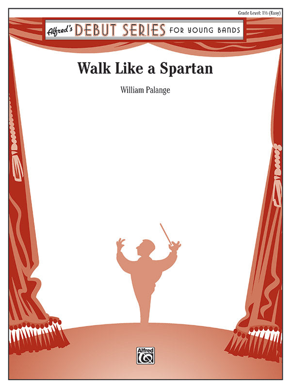 Walk Like a Spartan: 1st B-flat Clarinet Sheet Music Preview