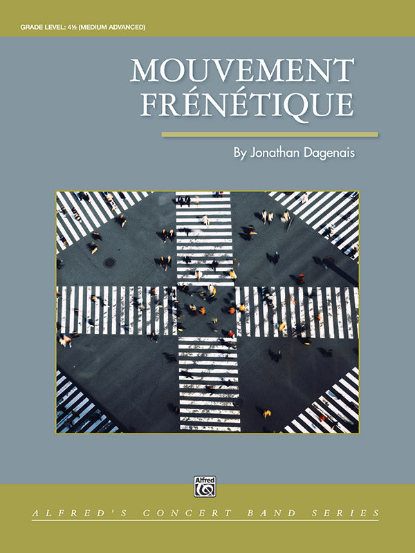 Mouvement Frénétique: 3rd B-flat Clarinet Sheet Music Preview