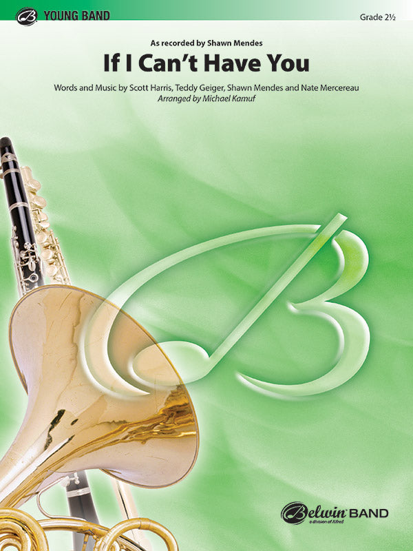 If I Can't Have You: 2nd B-flat Clarinet Sheet Music Preview