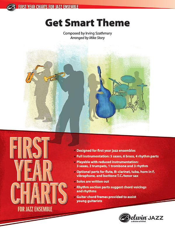 Get Smart Theme: 2nd E-flat Alto Saxophone Sheet Music Preview