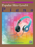 Alfred's Basic Piano Library: Popular Hits Level 6 Cover Image