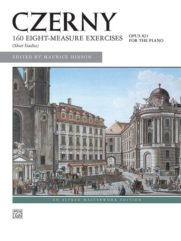 Czerny: 160 8-Measure Exercises, Opus 821 Cover Image