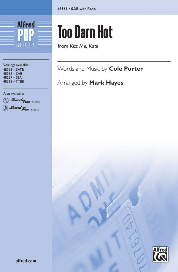 Too Darn Hot Sheet Music Preview