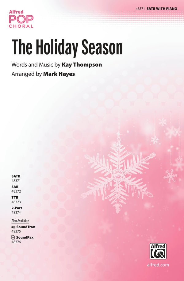 The Holiday Season Sheet Music Preview