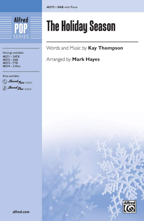 The Holiday Season Sheet Music Preview