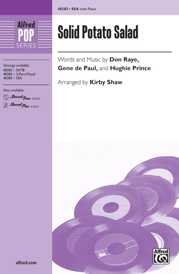 Solid Potato Salad Sheet Music Preview