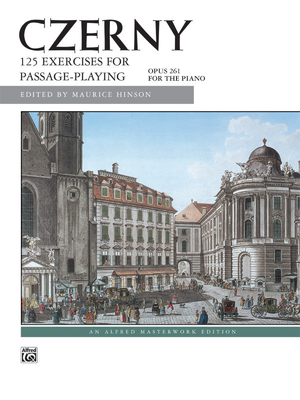Czerny: 125 Exercises for Passage Playing, Opus 261 Cover Image