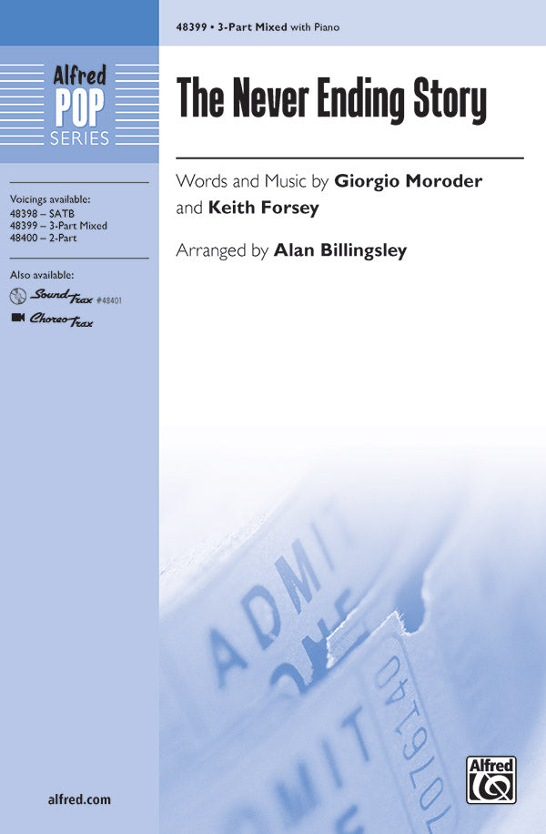 The Never Ending Story Sheet Music Preview
