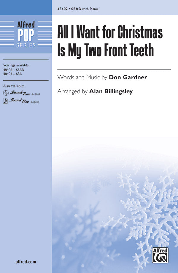 All I Want for Christmas Is My Two Front Teeth Cover Image