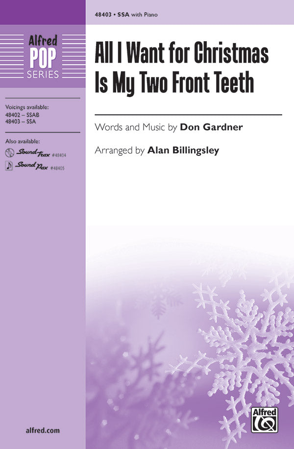 All I Want for Christmas Is My Two Front Teeth Cover Image