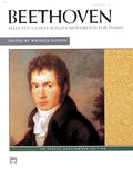 Beethoven: Selected Intermediate to Early Advanced Piano Sonata Movements, Volume 2 Cover Image