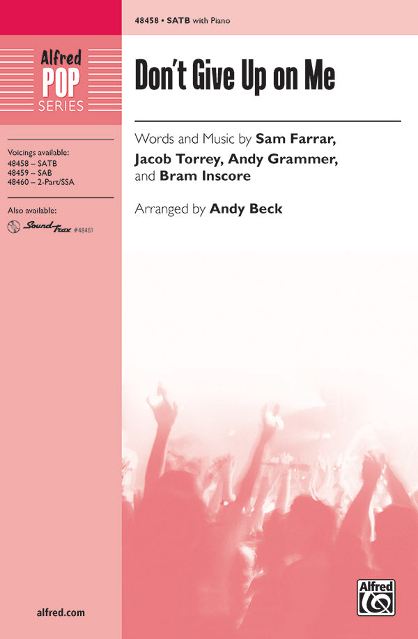 Don't Give Up on Me Sheet Music Preview